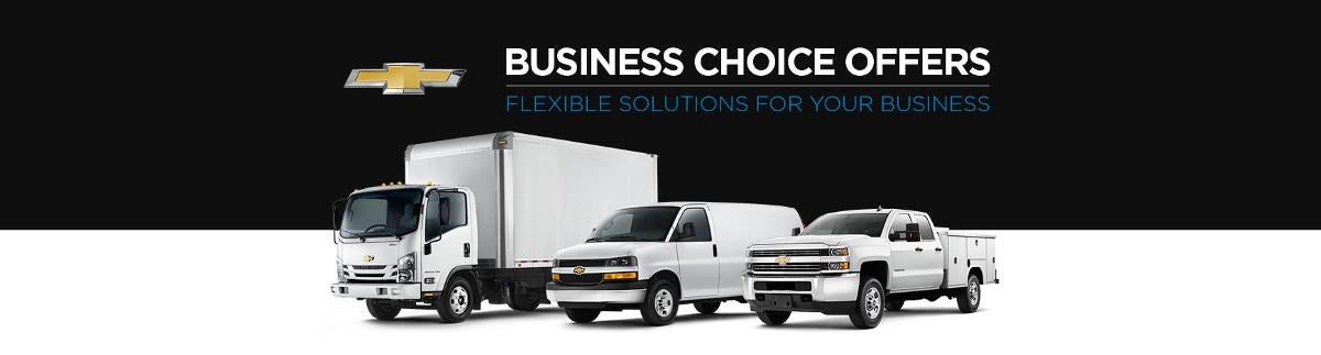 Business Choice Offers at Greenwood Chevrolet, Inc. in Austintown OH
