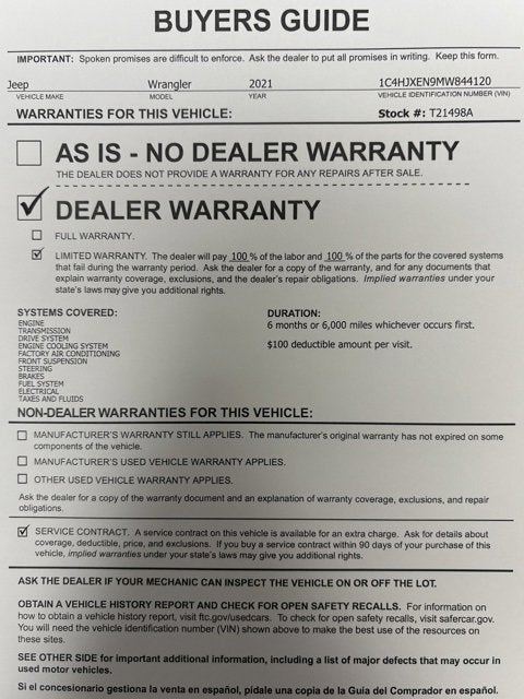 2021 Jeep Wrangler Unlimited Sahara