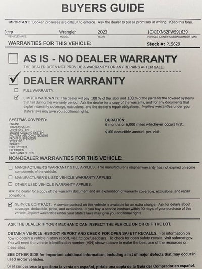 2023 Jeep Wrangler 4xe BASE