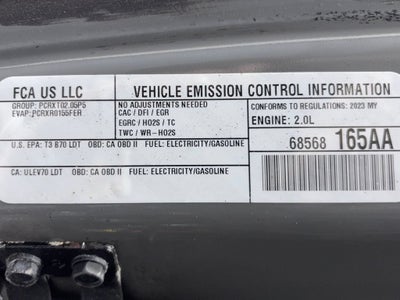 2023 Jeep Wrangler 4xe BASE