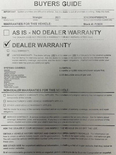 2023 Jeep Wrangler 4xe BASE