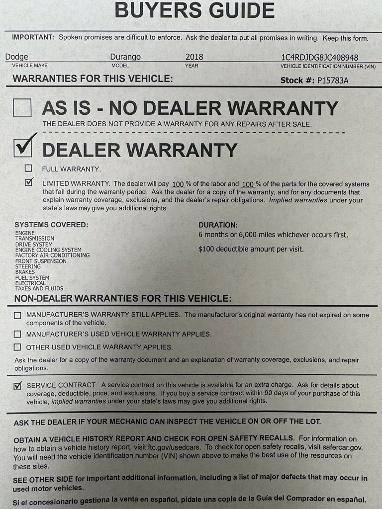 2018 Dodge Durango GT