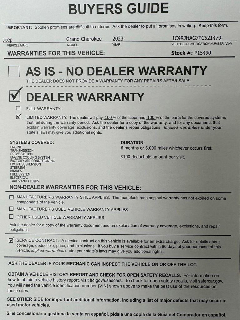 2023 Jeep Grand Cherokee Laredo