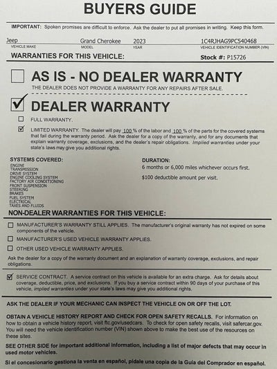 2023 Jeep Grand Cherokee Laredo
