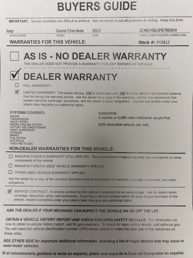 2023 Jeep Grand Cherokee 4xe BASE