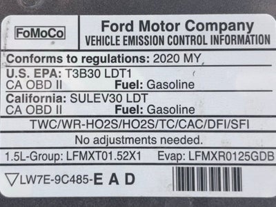 2020 Ford Escape SEL