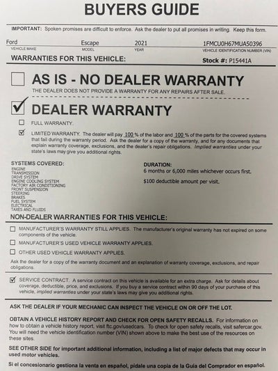 2021 Ford Escape SEL