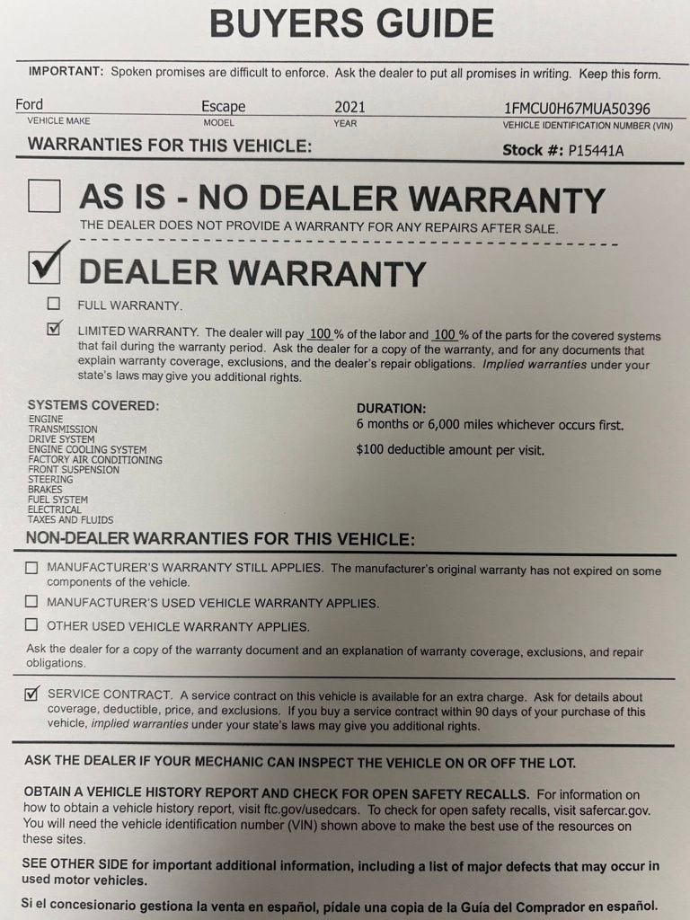 2021 Ford Escape SEL