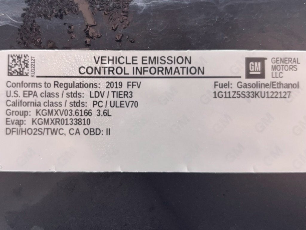 2019 Chevrolet Impala LT
