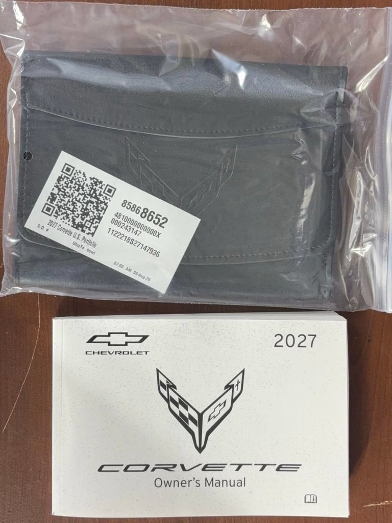 2027 Chevrolet Corvette Stingray 1LT