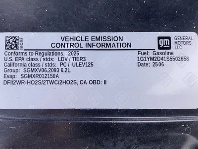 2025 Chevrolet Corvette E-Ray 3LZ