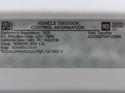 2025 Chevrolet Malibu 1LT