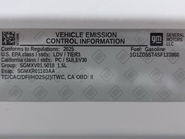 2025 Chevrolet Malibu 1LT