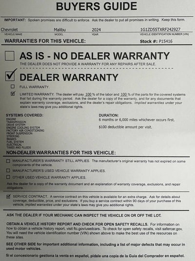 2024 Chevrolet Malibu 1LT