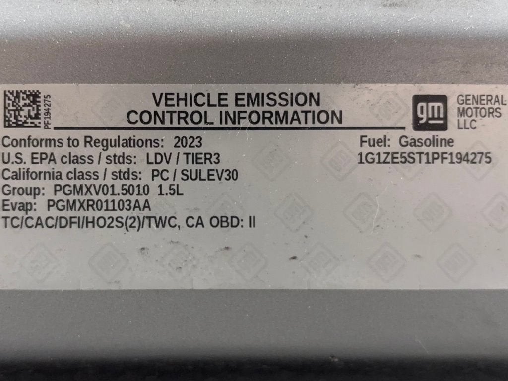 2023 Chevrolet Malibu 2LT