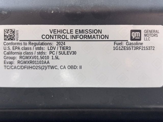 2024 Chevrolet Malibu 2LT