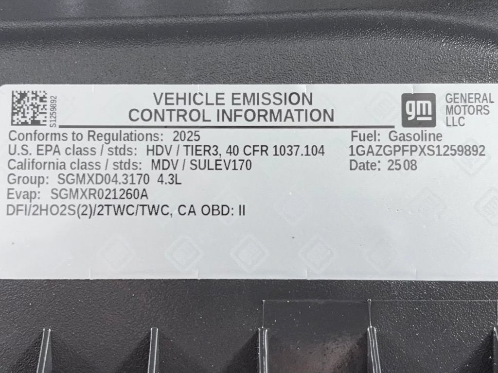 2025 Chevrolet Express Passenger 1LT