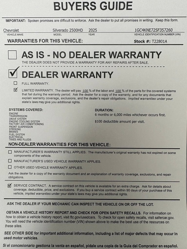 2025 Chevrolet Silverado 2500 HD LT