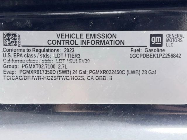 2023 Chevrolet Silverado 1500 Custom