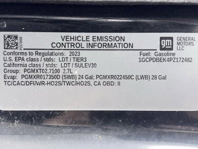 2023 Chevrolet Silverado 1500 Custom