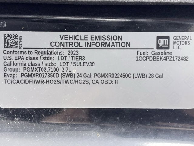 2023 Chevrolet Silverado 1500 Custom