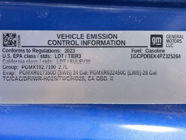 2023 Chevrolet Silverado 1500 Custom