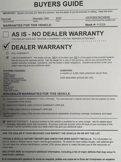 2024 Chevrolet Silverado 1500 RST