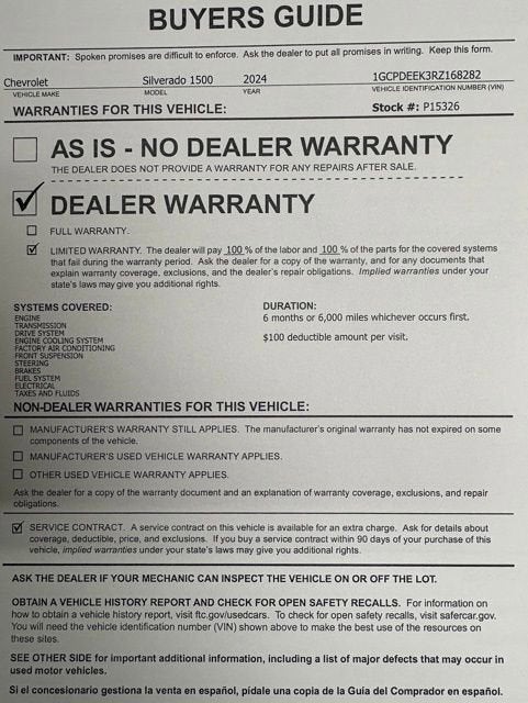 2024 Chevrolet Silverado 1500 RST