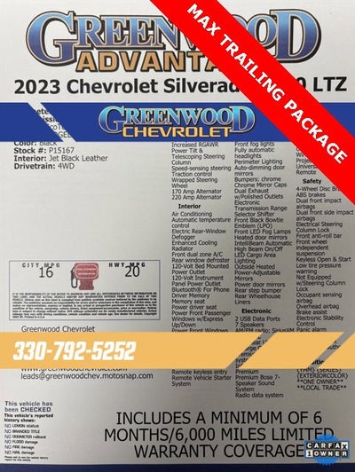 2023 Chevrolet Silverado 1500 LTZ