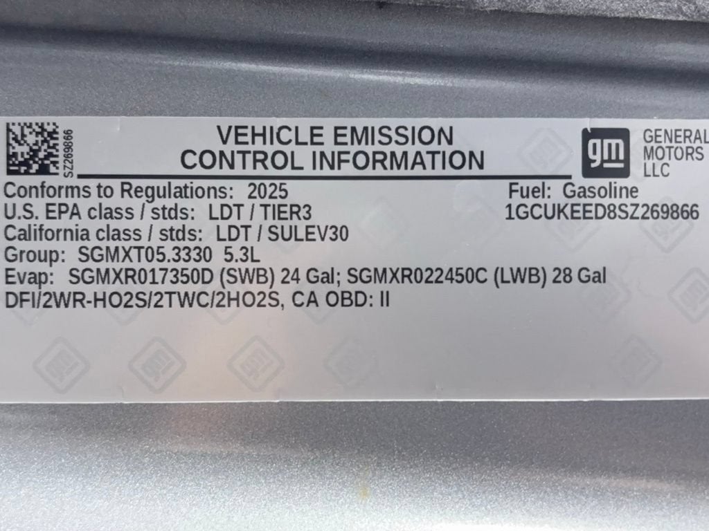 2025 Chevrolet Silverado 1500 RST
