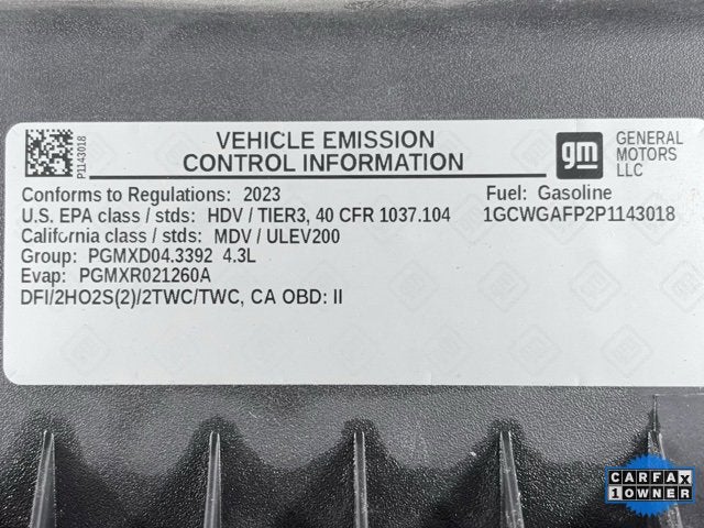 2023 Chevrolet Express Cargo 2500 WT