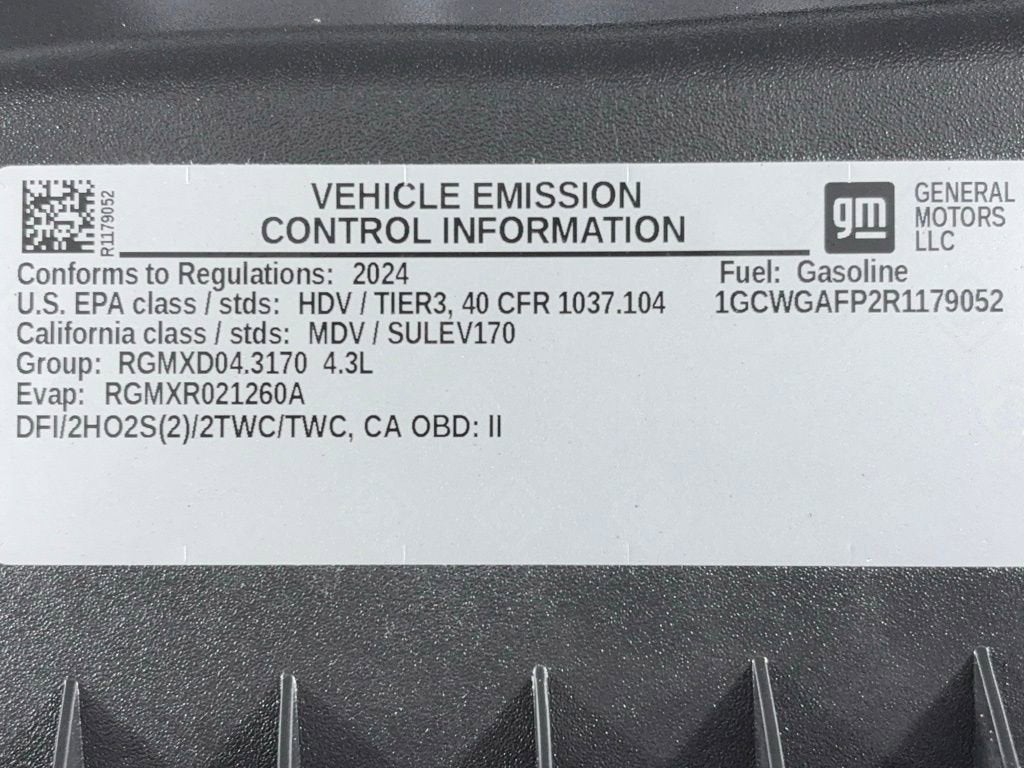 2024 Chevrolet Express Cargo 2500 WT