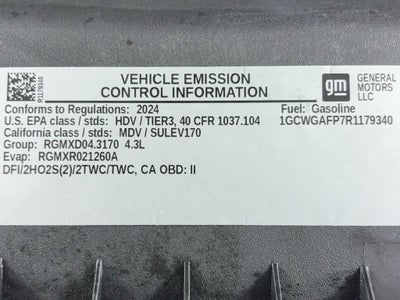 2024 Chevrolet Express Cargo 2500 WT