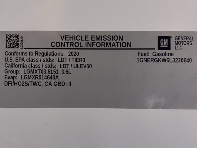 2020 Chevrolet Traverse LT Cloth