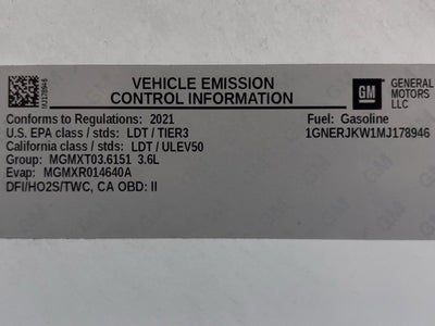 2021 Chevrolet Traverse RS