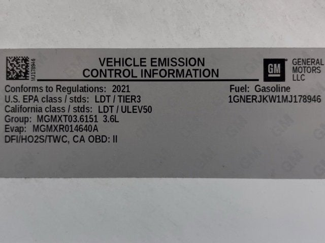 2021 Chevrolet Traverse RS