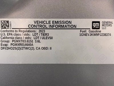 2023 Chevrolet Traverse RS