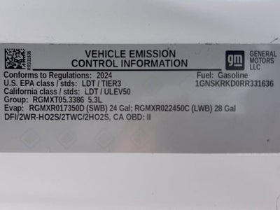 2024 Chevrolet Tahoe RST