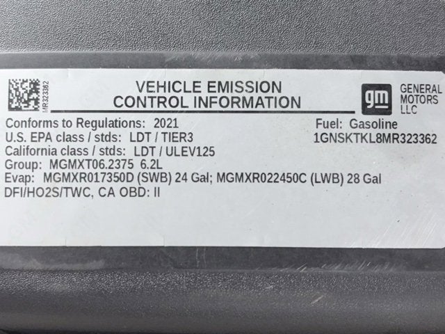 2021 Chevrolet Tahoe High Country