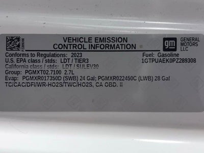 2023 GMC Sierra 1500 Pro