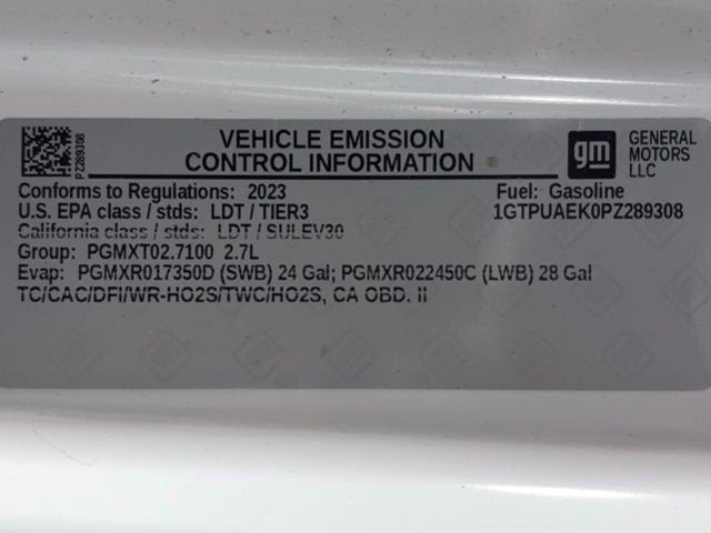 2023 GMC Sierra 1500 Pro