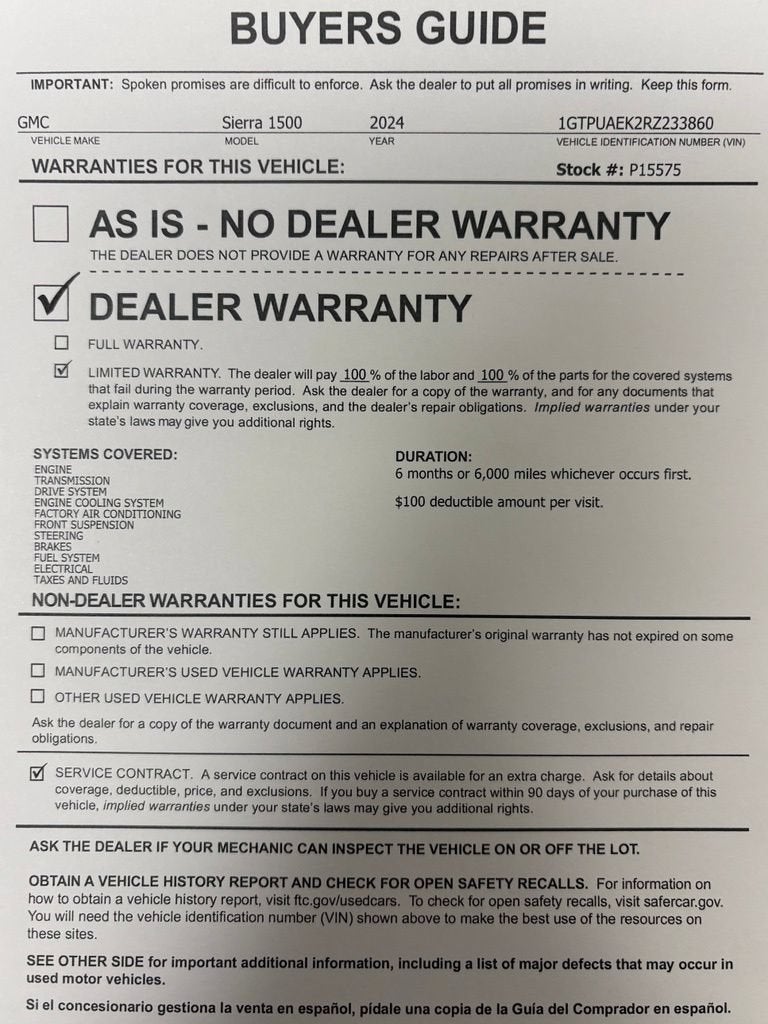 2024 GMC Sierra 1500 Pro