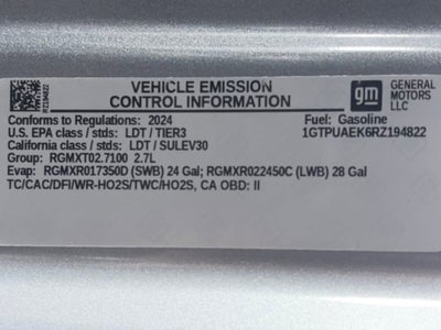 2024 GMC Sierra 1500 Pro