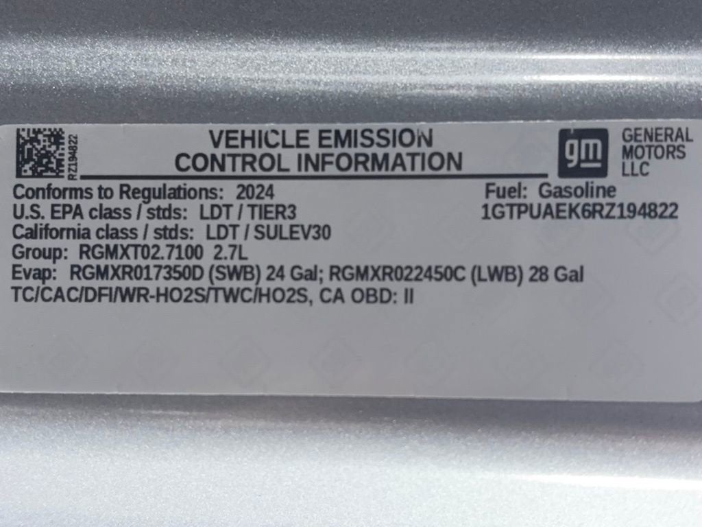 2024 GMC Sierra 1500 Pro