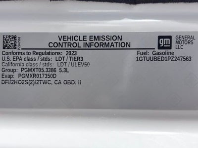 2023 GMC Sierra 1500 SLE