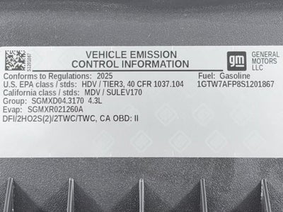 2025 GMC Savana Cargo Work Van
