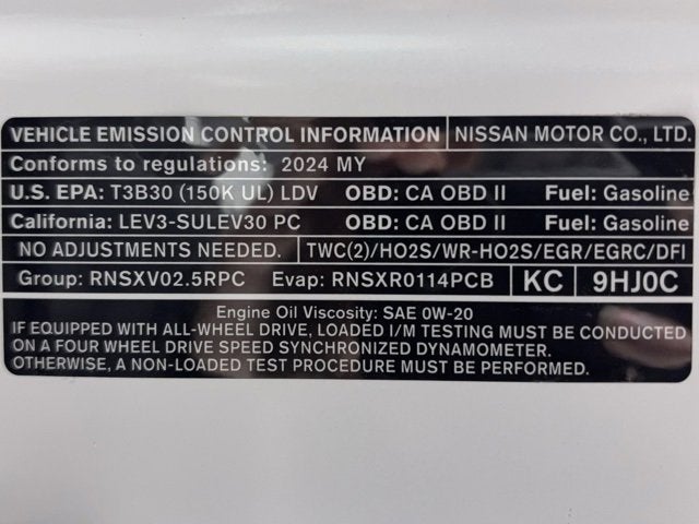 2024 Nissan Altima 2.5 S