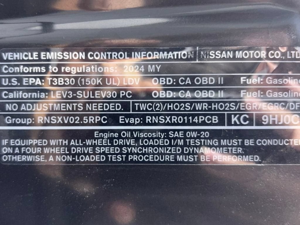 2024 Nissan Altima 2.5 SV