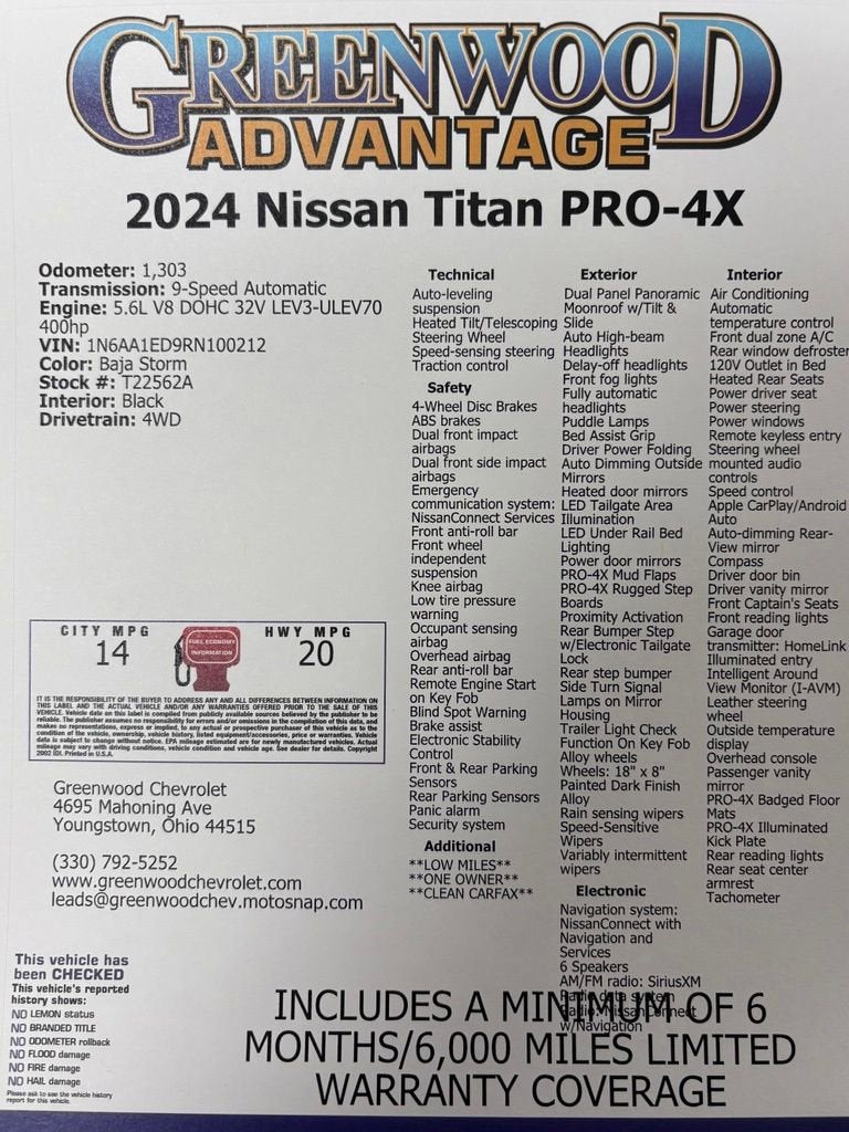 2024 Nissan Titan PRO-4X