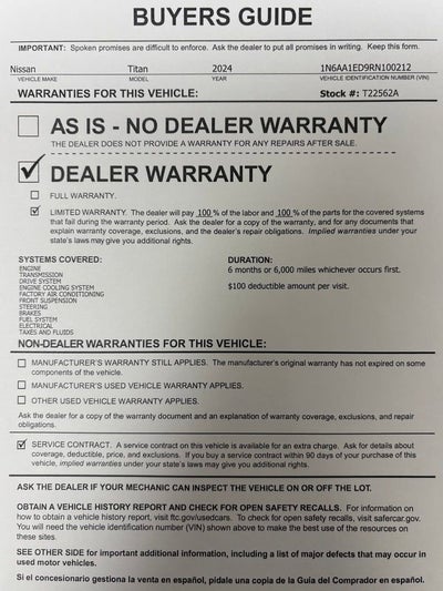 2024 Nissan Titan PRO-4X
